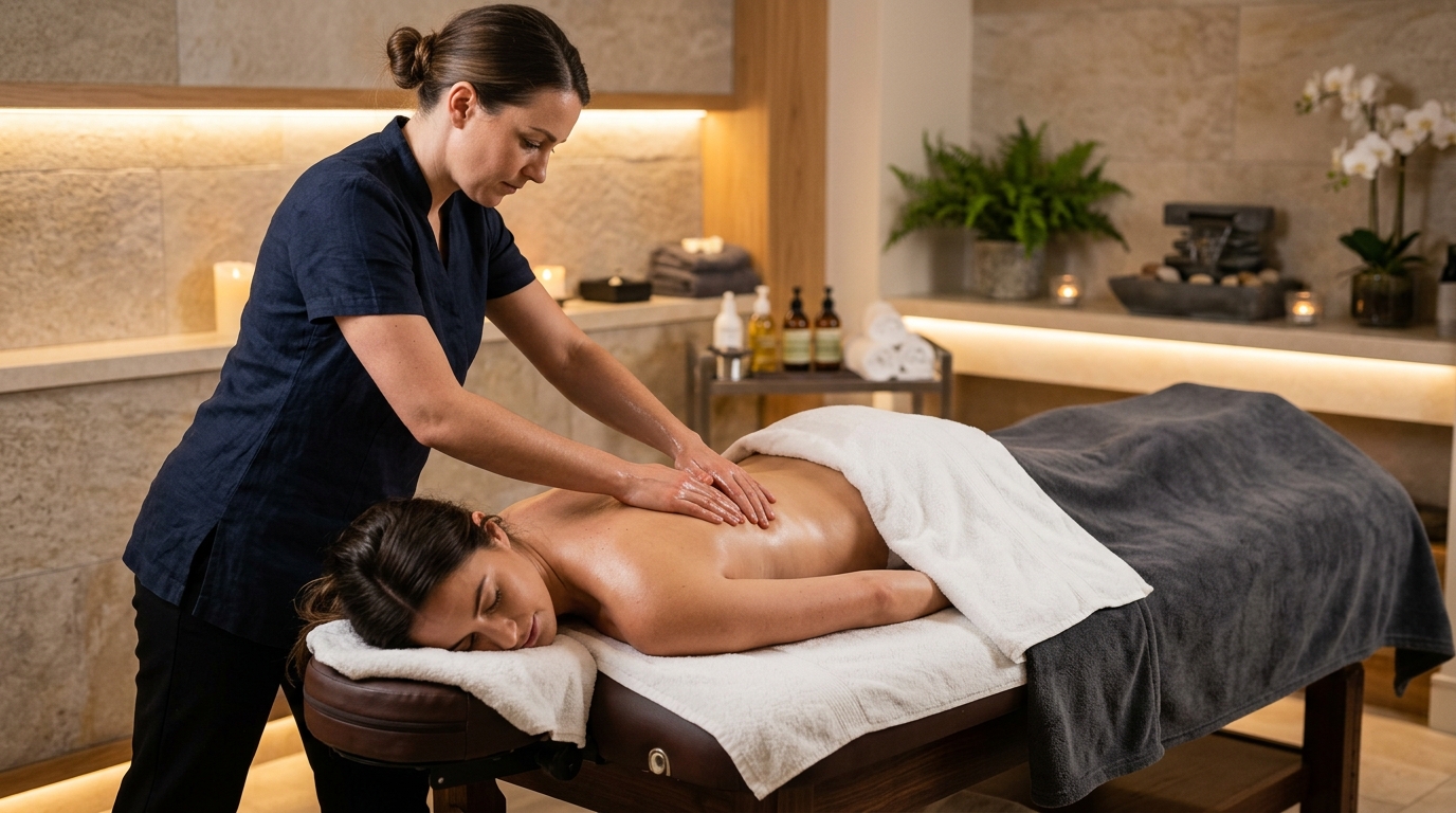 Terapia de masaje descontracturante muscular profundo en CDMX